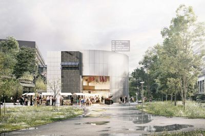 Der öffenbare Konzertsaal der Neuen Kuppel ist polyvalent Nutzbar kuppel_openeable_lukasreaber